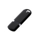 Флеш накопитель USB 2.0 Memo 32GB, пластик Софт Тач, черный/черный