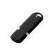 Флеш накопитель USB 2.0 Memo 32GB, пластик Софт Тач, черный/черный