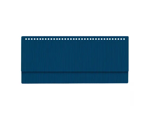 Обложка для планинга c перфорацией Happy Line, синяя