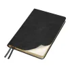 Ежедневник Urban Elegiya Ausone A5, черный с золотистым, недатированный, в полугибкой обложке