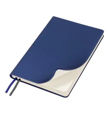 Ежедневник Flexy Soft Touch Latte А5, синий, недатированный, в гибкой обложке