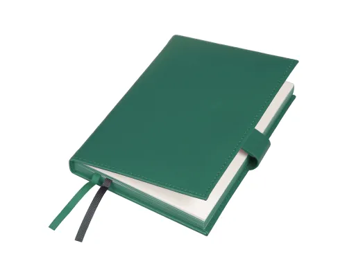 Ежедневник City Latte Pasadena А5, зеленый, недатированный, в твердой обложке с поролоном и с магнитным клапаном