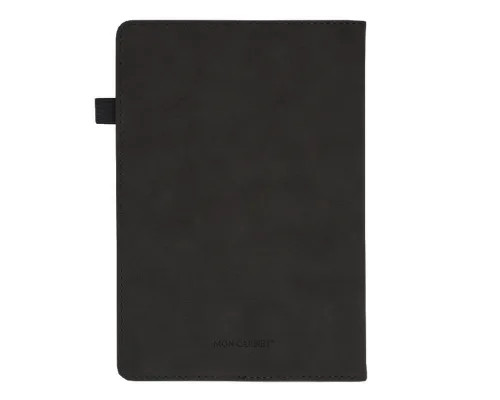 Ежедневник Smart Geneva Nuba А5, черный, недатированный, в твердой обложке с поролоном