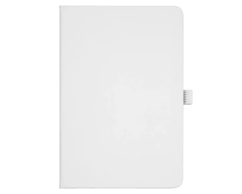 Блокнот Forest  Alfa Polo  Soft А5, недатированный, в твердой обложке, с резинкой и петлей для ручки, белый