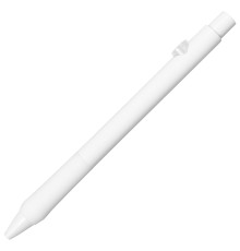 Ручка гелиевая Allegro Soft Grip, пластиковая, белая