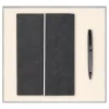 Набор подарочный Solution Prestige Duo (Ежедневник в суперобложке Country Galaxy Nuba A5+, Ручка шариковая матовая Prime), серый