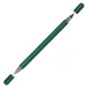 Ручка шариковая и вечный карандаш ETERNITY, металлическая, зеленая, матовая