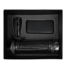 Набор подарочный Solution Prestige Trio (внешний аккумулятор, мультитул, бутылка для воды), черный