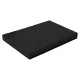 Подарочная коробка, размер 41,2*30,5*4,3 см, Solution Prestige Skyline Fabrique с магнитным клапаном, черная, с черным ложементом