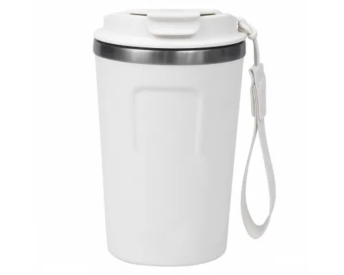 Термокружка Zencup вакуумная, стальная, 380 мл, белая