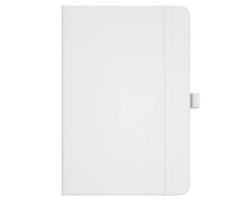 Блокнот Forest  Alfa Polo  Soft А5, недатированный, в твердой обложке, с резинкой и петлей для ручки, белый
