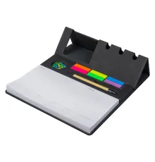 Планинг (органайзер) Flinders настольный с подставкой для телефона, черный