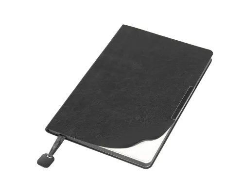 Ежедневник Flexy Tetra Columbus А5, черный, недатированный, в гибкой обложке