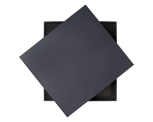 Коробка подарочная, размер 203*220*30 мм, Solution Gift Linen для ежедневника и ручки, антрацит (темное серебро) Коробка подарочная, размер 203*220*30 мм, Solution Gift Linen для ежедневника и ручки, антрацит (темное серебро)