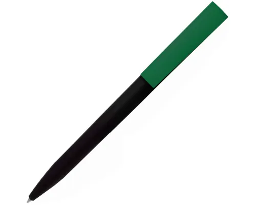 Ручка шариковая, пластиковая софт-тач, Zorro Color Mix, черная/зеленая 346 Ручка шариковая, пластиковая софт-тач, Zorro Color Mix, черная/зеленая 346