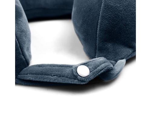 Подушка для путешествий MemoryFoam с эффектом памяти, синий Подушка для путешествий MemoryFoam с эффектом памяти, синий