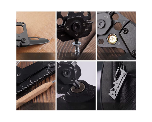 Брелок-/мультитул Tools Hamilton, черный Брелок-/мультитул Tools Hamilton, черный