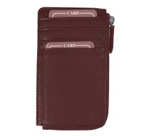 Универсальный футляр для кредитных карт и монет/картхолдер Leather Life из нат. кожи, коричневый