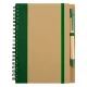 Блокнот B6 Easy Way, на пружине, в твердой обложке, c ручкой, зеленый