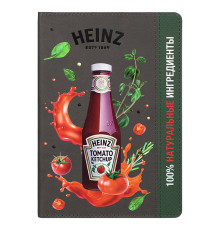 Ежедневник Flexy Viva Latte Daphne Color Print Sample A5, серый/зеленый, недатированный, в гибкой обложке