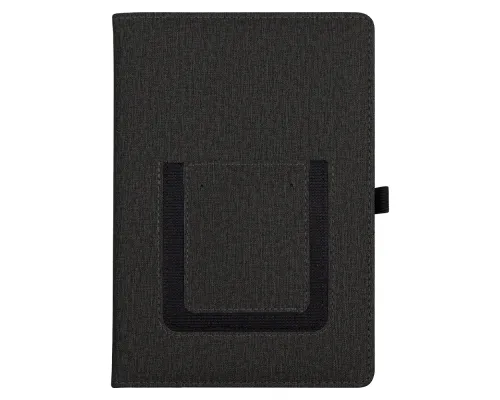 Ежедневник Smart Wallet Cambric A5, черный, недатированный, в твердой обложке с поролоном Ежедневник Smart Wallet Cambric A5, черный, недатированный, в твердой обложке с поролоном