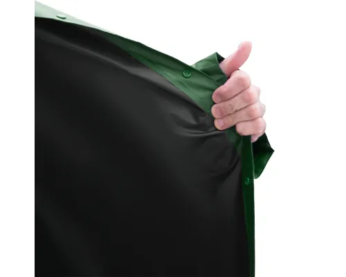 Дождевик Belfast Bi-color, материал PVC, размер M-L, темно-зеленый-черный