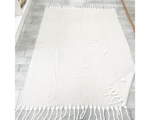 Плед акриловый Super Soft Nature размер 120*160 см, ,белый, плотность 450гр/м2 Плед акриловый Super Soft Nature размер 120*160 см, ,белый, плотность 450гр/м2