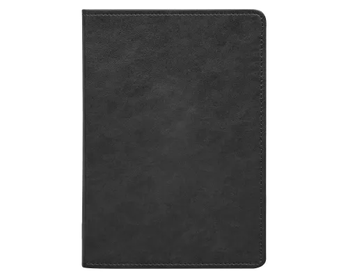 Ежедневник Urban Elegiya Ausone A5, черный с золотистым, недатированный, в полугибкой обложке