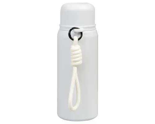 Термос вакуумный стальной La Vie с ремувкой  двухстеночный 500 мл матовый в подарочной упаковке, белый