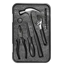 Набор инструментов Tools Baltimore черный 6 в 1 в пластиковом футляре