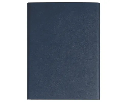 Ежедневник Alfa Bird Petrus A5, темно-синий, недатированный, в твердой обложке с металлическим элементом
