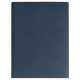 Ежедневник Alfa Bird Petrus A5, темно-синий, недатированный, в твердой обложке с металлическим элементом