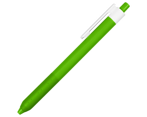Ручка шариковая Alana Color, пластиковая, салатовая Ручка шариковая Alana Color, пластиковая, салатовая