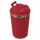 Термокружка Zencup вакуумная, стальная, 380 мл, красная
