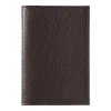 Обложка для автодокументов Leather Sky Flotter Sun из натуральной кожи, коричневая