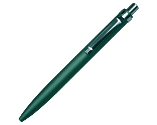 Ручка шариковая Shine Ray Soft touch алюминиевая, зеленая