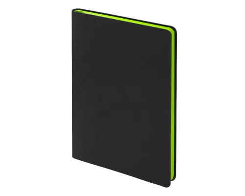 Ежедневник Flexy Latte Soft Touch Black Edition Color А5, черный/светло-зеленый, недатированный, в гибкой обложке Ежедневник Flexy Latte Soft Touch Black Edition Color А5, черный/светло-зеленый, недатированный, в гибкой обложке