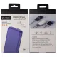 Внешний аккумулятор «Universal», 10 000 mAH, 5V 2.4 A, темно-синий