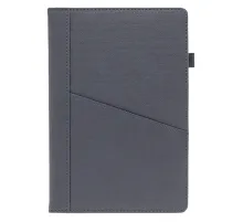 Ежедневник Smart Geneva Ostende А5, серый, недатированный, в твердой обложке с поролоном