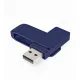 Флеш накопитель Bergamo, USB 2.0 16GB, металл, темно-синий