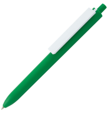 Ручка шариковая, пластиковая, зеленая 348 C/белая El Primero Color