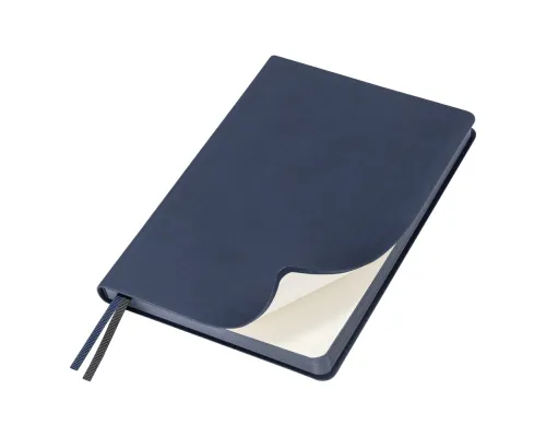 Ежедневник Flexy Soft Touch Latte А5, темно-синий, недатированный, в гибкой обложке