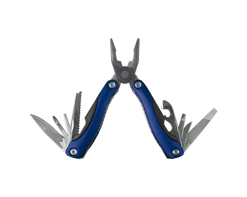 Мультитул Tools Birmingham (мультиинструмент) 11 в 1 c чехлом, в подарочной коробке, темно-синий
