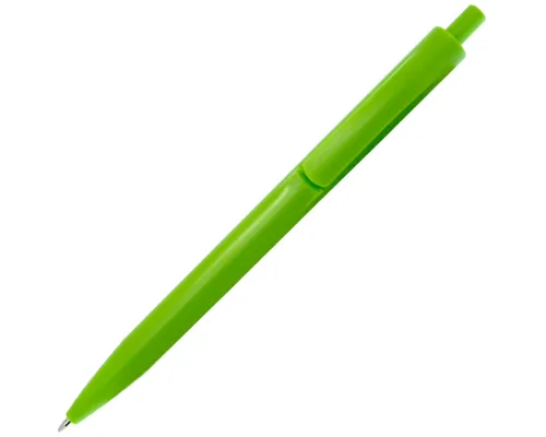 Ручка шариковая Хит, пластиковая, зеленая, pantone 369 С Ручка шариковая Хит, пластиковая, зеленая, pantone 369 С