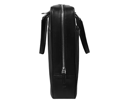 Портфель для ноутбука Stanford Leather из натуральной кожи, черный Портфель для ноутбука Stanford Leather из натуральной кожи, черный