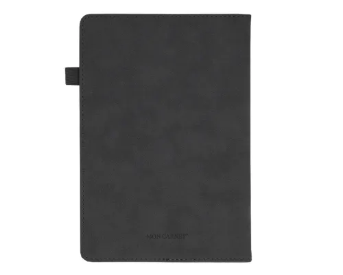 Ежедневник Smart Geneva Nuba А5, темно-серый, недатированный, в твердой обложке с поролоном