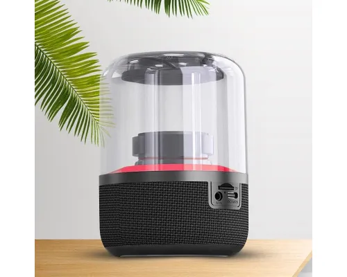 Колонка беспроводная MyTone Mega Bass со светомузыкой, черная Колонка беспроводная MyTone Mega Bass со светомузыкой, черная