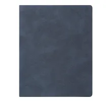 Еженедельник Urban Suede A4, синий, недатированный, в полугибкой обложке