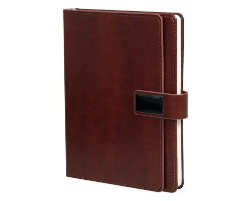 Ежедневник Alfa Brandy Business Edition B5 коричневый, в подарочной коробке