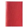 Обложка для автодокументов Leather Sky Flotter Sun из натуральной кожи, красная 4060С